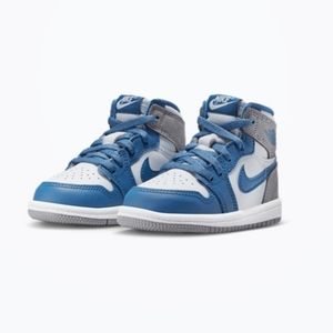 Baby Air Jordan 1 Retro True Blue/Cement Grey Size 3c